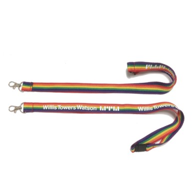 Reflective Corporate lanyard strap - WTW