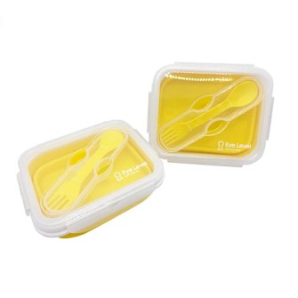 Silicone folding lunch box-Eye Level