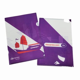 A4 Plastic Folder -HK Express