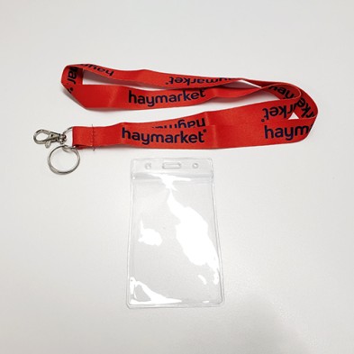 Corporate lanyard strap -Haymarket