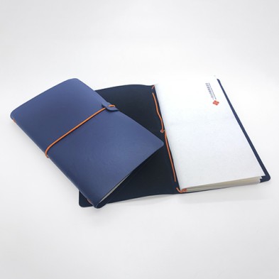 PU strap loose-leaf A6 Notepad-Yidan University Education Foundation