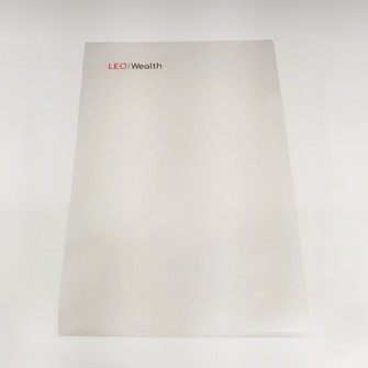 A4 Plastic Folder - LEO Wealth