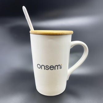 Wood Cover Ceramic Mug 400ml-onsemi