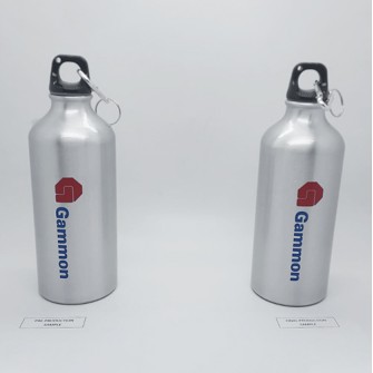 Aluminium water bottle 600ML - Gammon