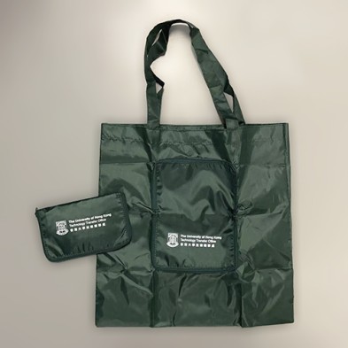 Foldable polyester shopping bag - HKU