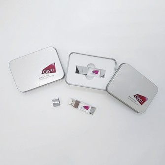 Crystal USB flash drive -CityU