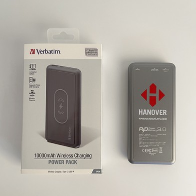 Verbatim Qi 10W PD 18W 10000mAh Wireless Space Power Bank-Hanover Displays