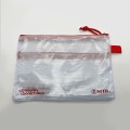 Mesh PVC Zipper document Bag-MTR