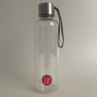 便攜透明運動水樽500ml-ESF