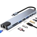 8 合 1 多端口 HUB PD 充電快速 USB 3.1