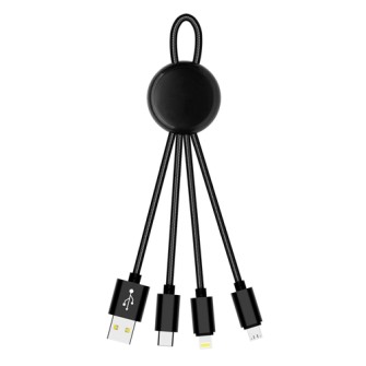 3-in-1 LED charging cable