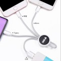 3-in-1 LED charging cable