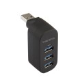 HUB旋转180度USB3.0HUB集线器