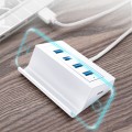 USB Type-A 4Port USB2.0集线器手机座