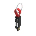 Multi function 4 in 1 Magnetic Keychain USB Charger Cable