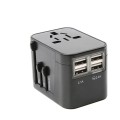 Universal Travel Adaptor with 4 USB Charging Ports