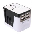 Universal Travel Adaptor with 4 USB Charging Ports