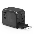 2AC socket + 1 type C newly upgraded travel adapter