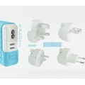 4-Port USB Universal travel adaptor