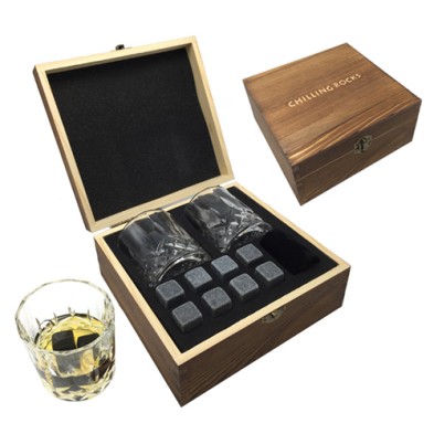 Whisky Cup + Ice Stone Set