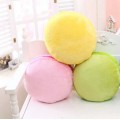 Macaron plush hand warmer cushion