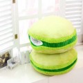 Macaron plush hand warmer cushion