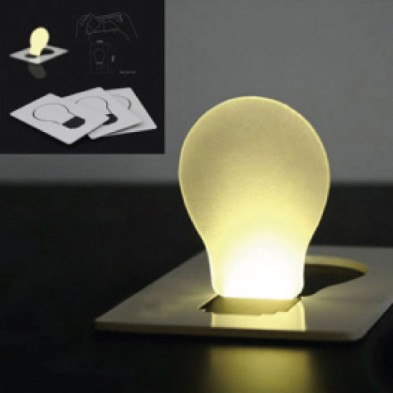 LED Light bulb card light