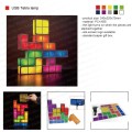  USB Tetris lamp