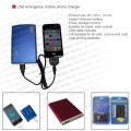 USB Emergency mobile phone charger 1500mah