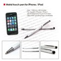 Metal touch pen for smartphone