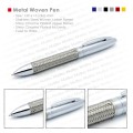 Metal woven pen