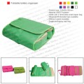 Foldable travel & toiletry organizer